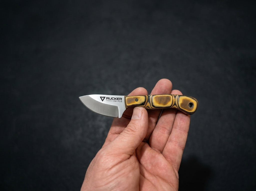 Picture of a Caping Knife with a belly fit for purpose